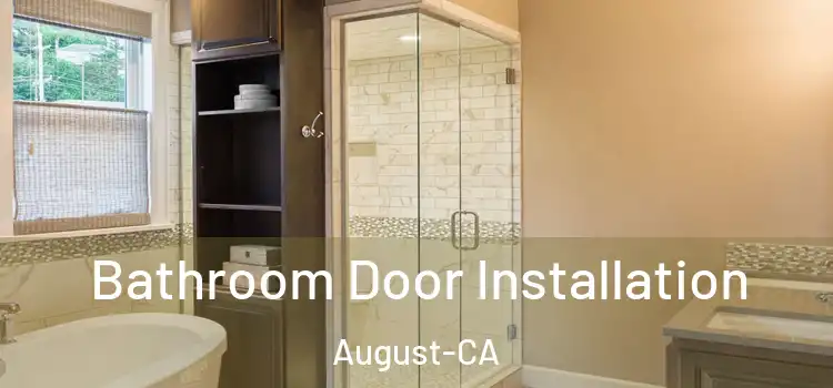 Bathroom Door Installation August-CA