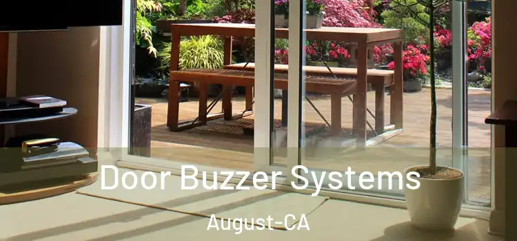  Door Buzzer Systems August-CA