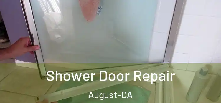  Shower Door Repair August-CA